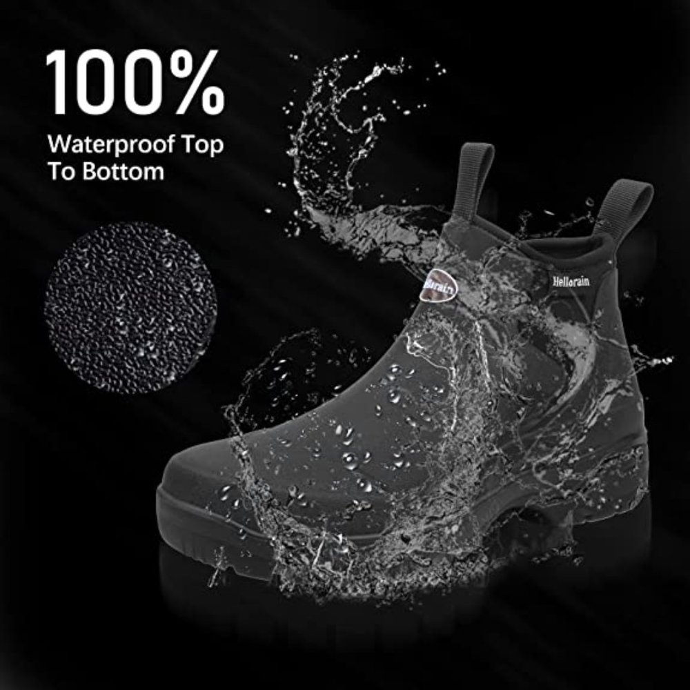 Women's Waterproof Multi Season Rubber Boots, sz 13. - Picture 3 of 11